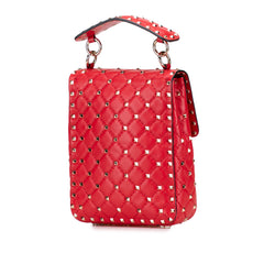Nappa Rockstud Spike Vertical Satchel