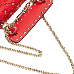 Nappa Rockstud Spike Vertical Satchel