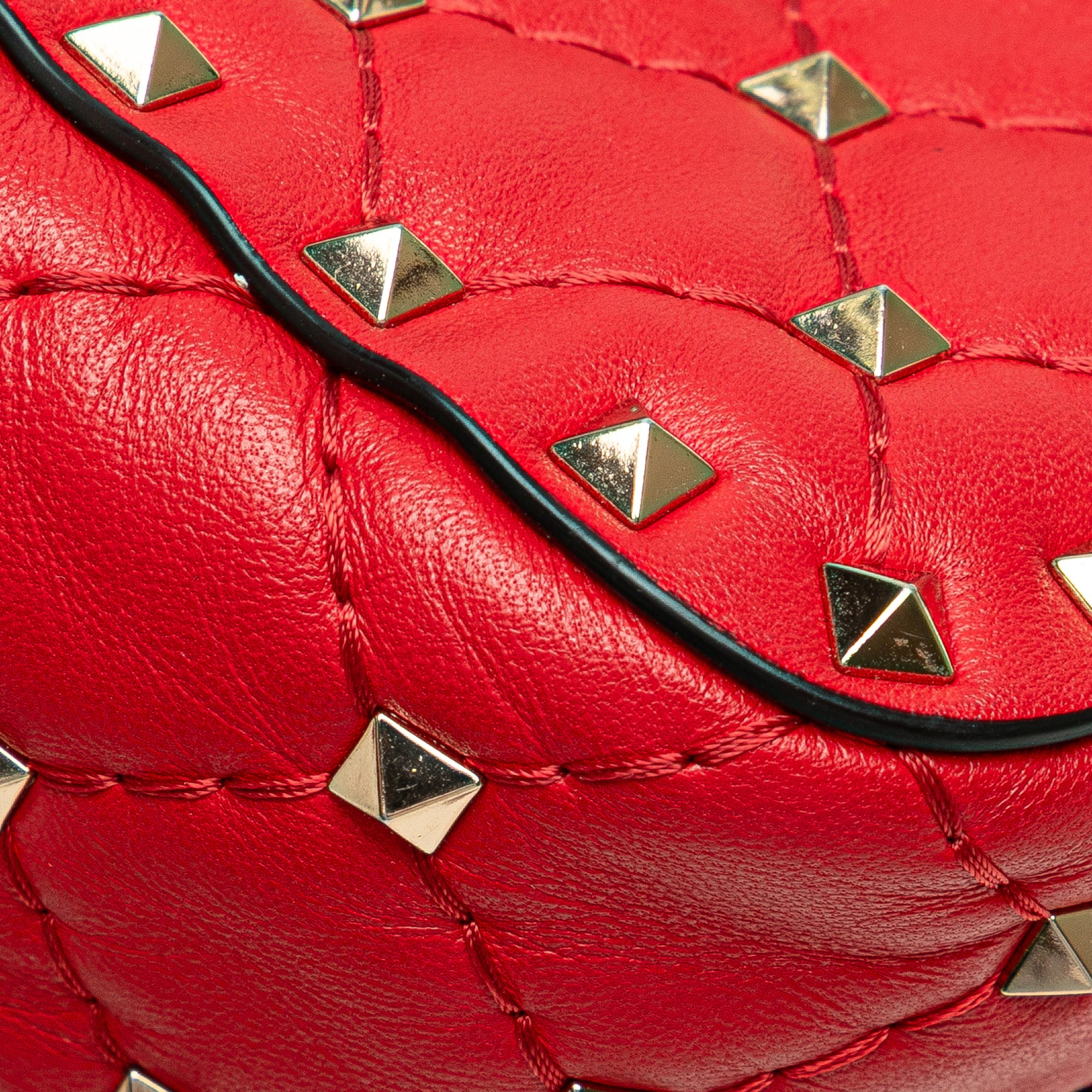 Nappa Rockstud Spike Vertical Satchel
