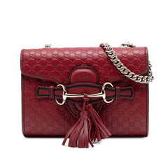 Mini Microguccissima Emily Crossbody