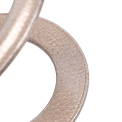 Small Metallic Grained Calfskin Cannage Supple Lady Dior