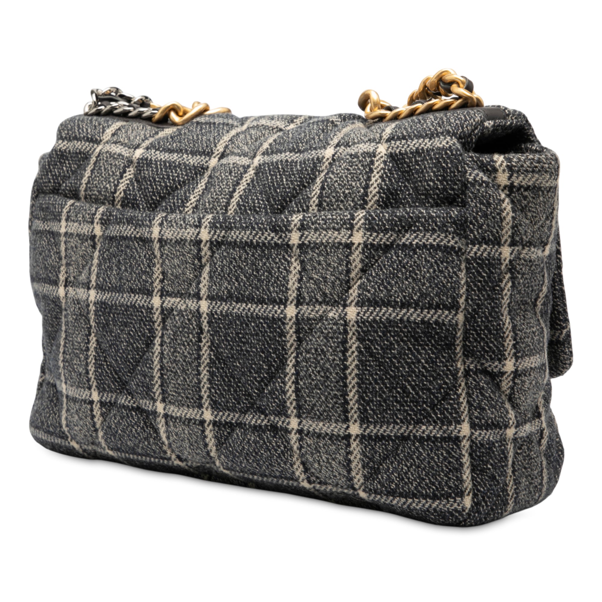 Maxi Quilted Wool 19 Flap