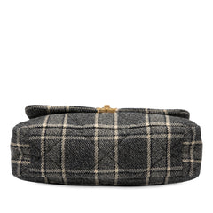 Maxi Quilted Wool 19 Flap