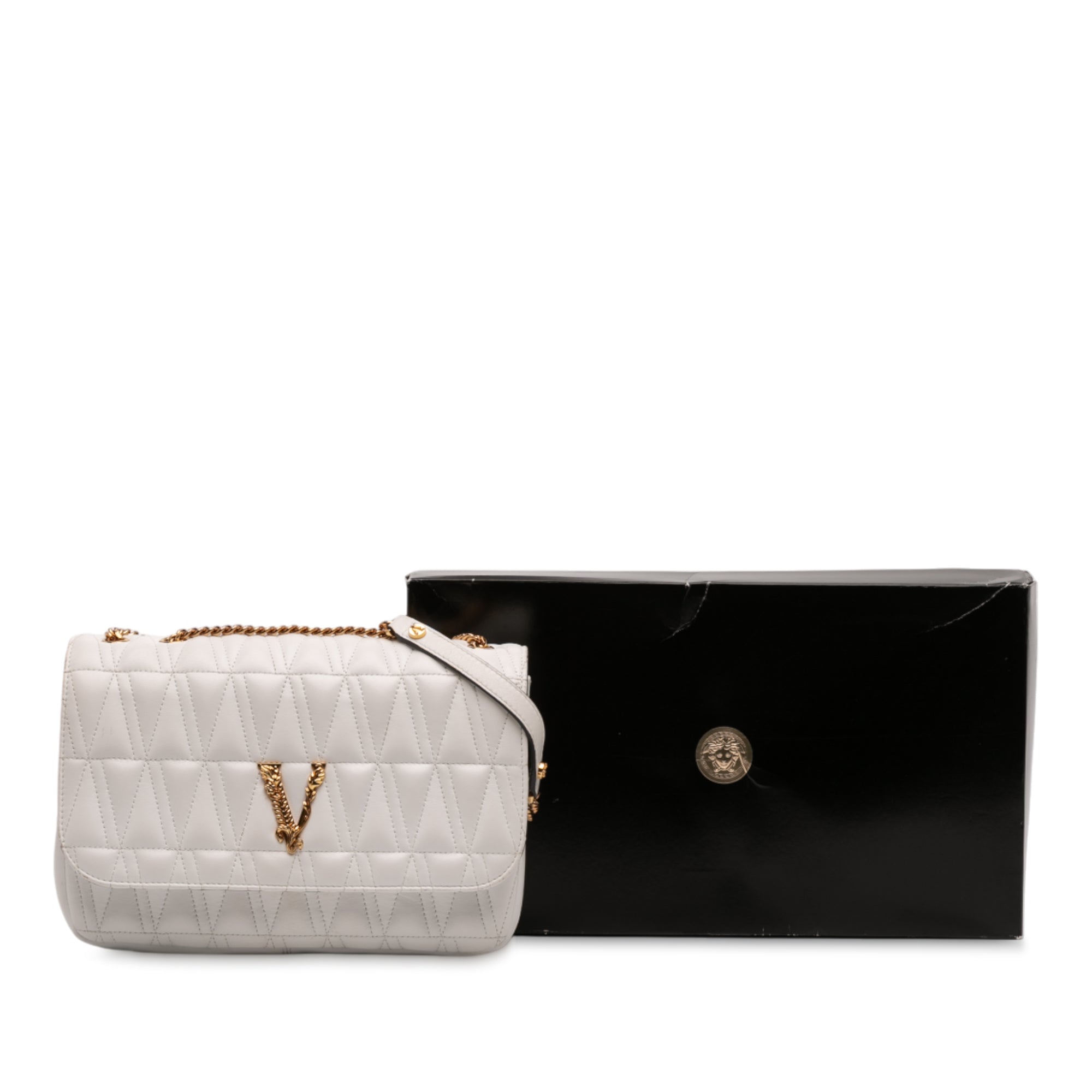 Nappa Leather Virtus V Crossbody