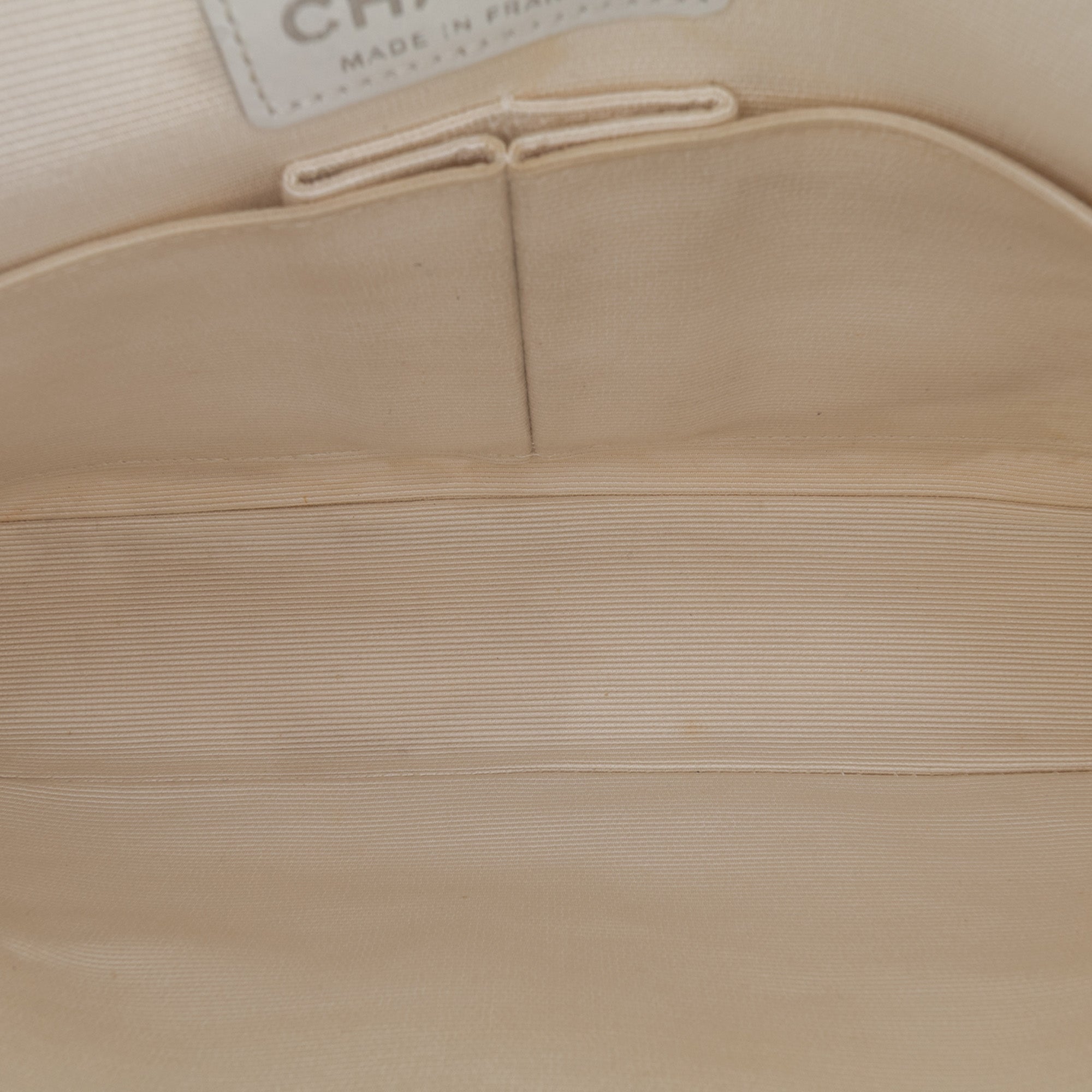 Medium Classic Printed Grosgrain Double Flap