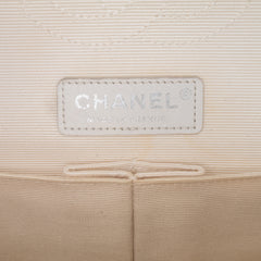 Medium Classic Printed Grosgrain Double Flap