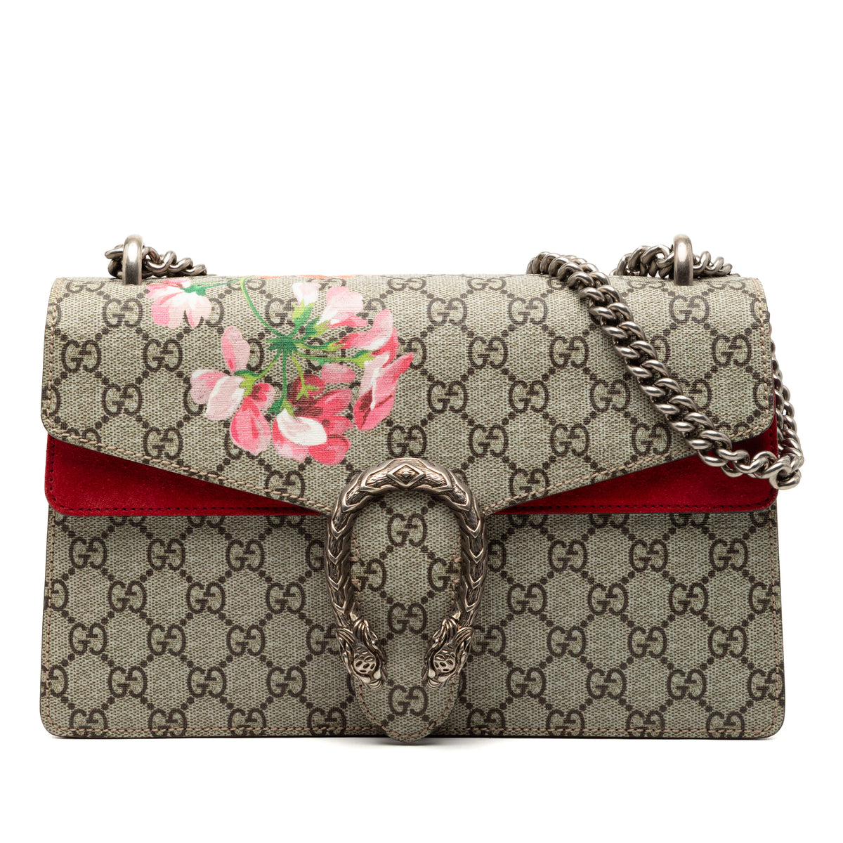 Small GG Supreme Blooms Dionysus Shoulder Bag