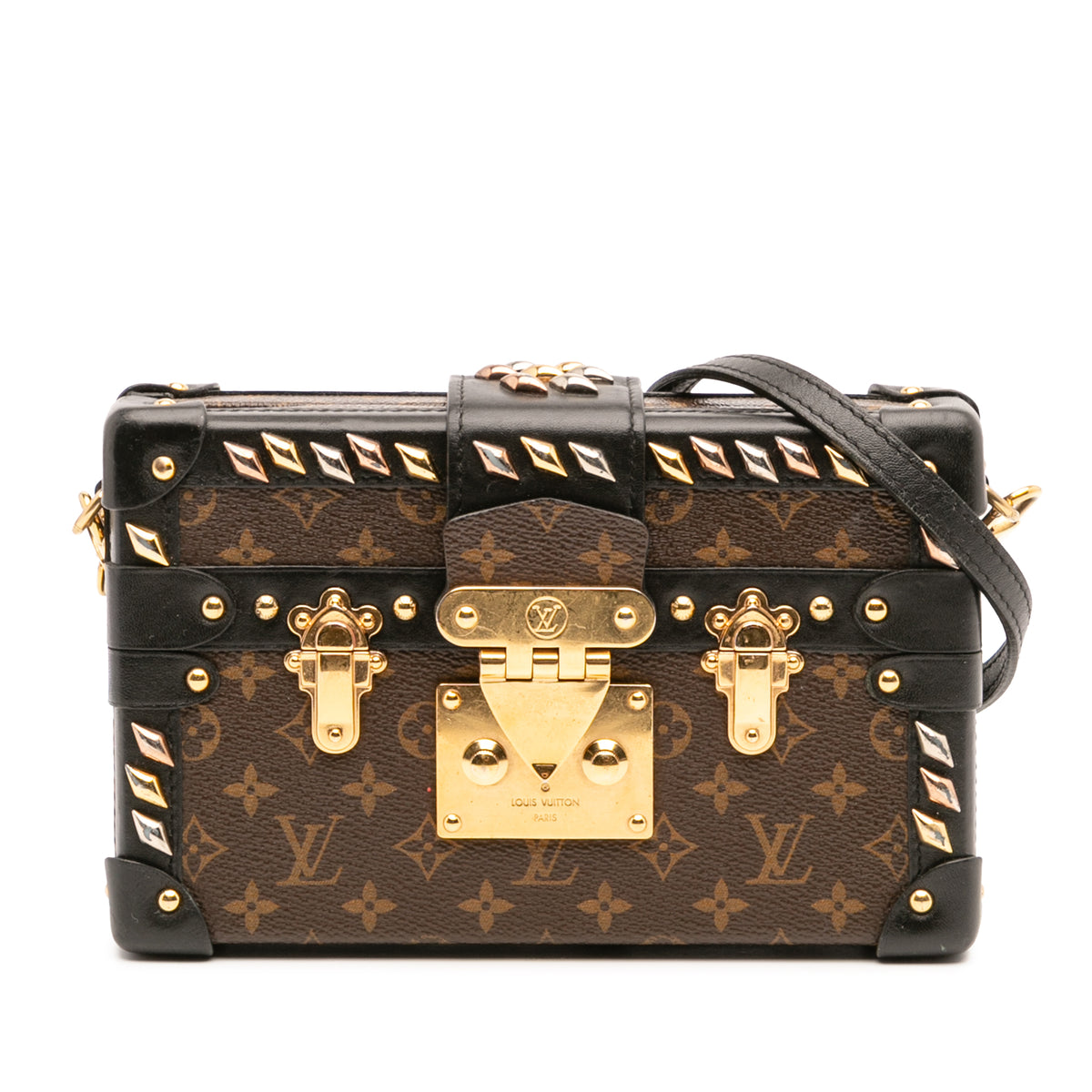 Monogram Studded Petite Malle