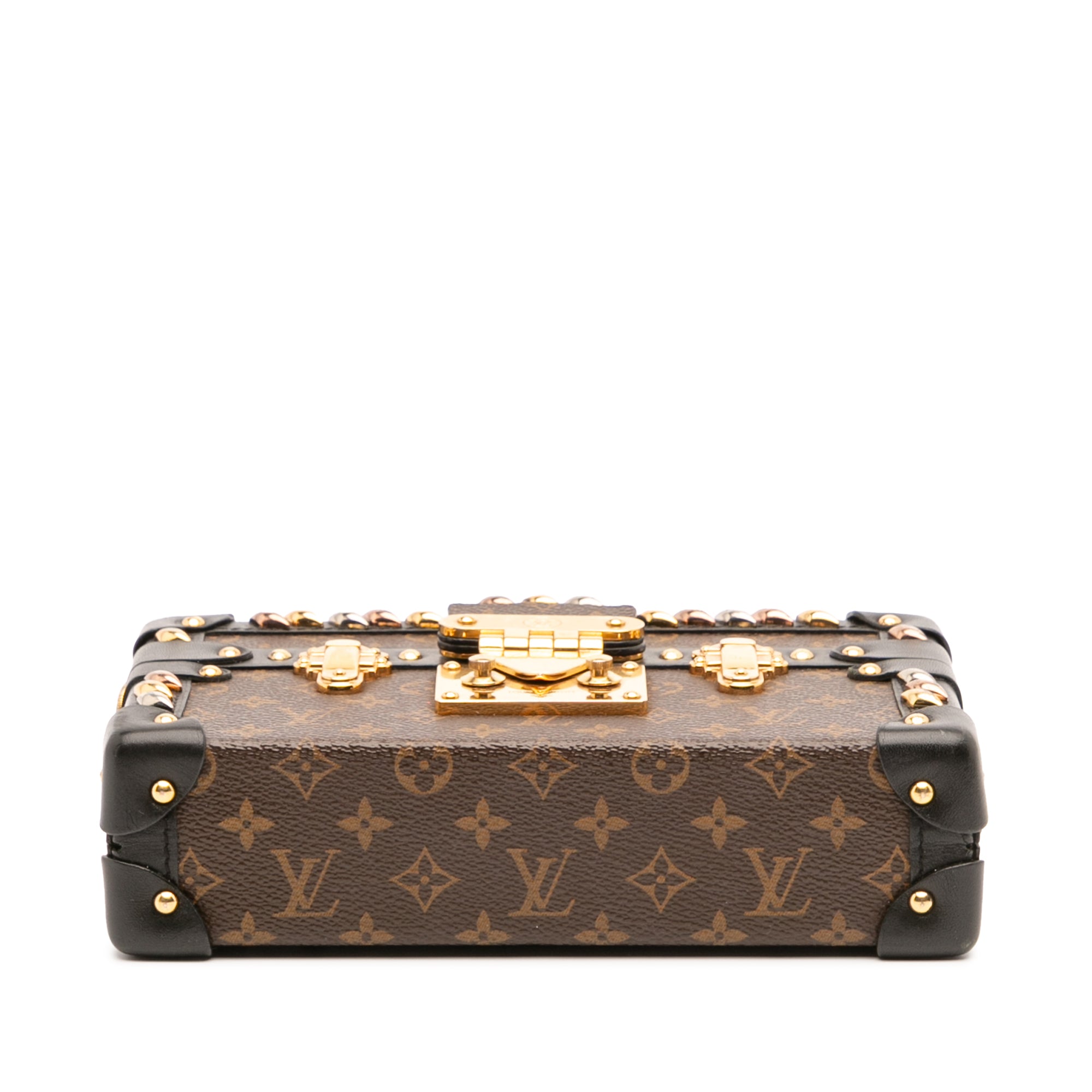 Monogram Studded Petite Malle