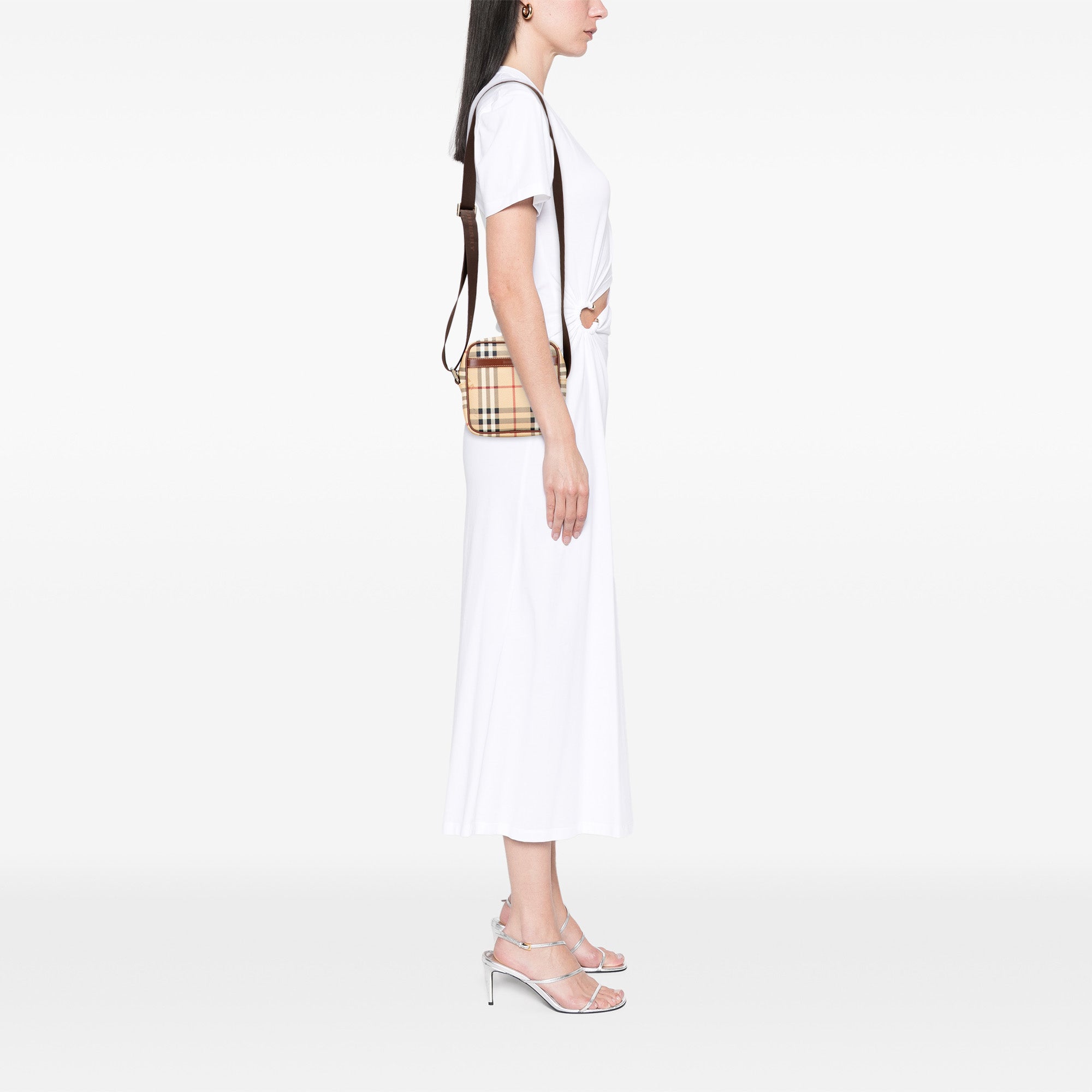 Haymarket Check Canvas Crossbody