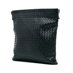 Leather Intrecciato Crossbody