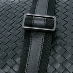 Leather Intrecciato Crossbody