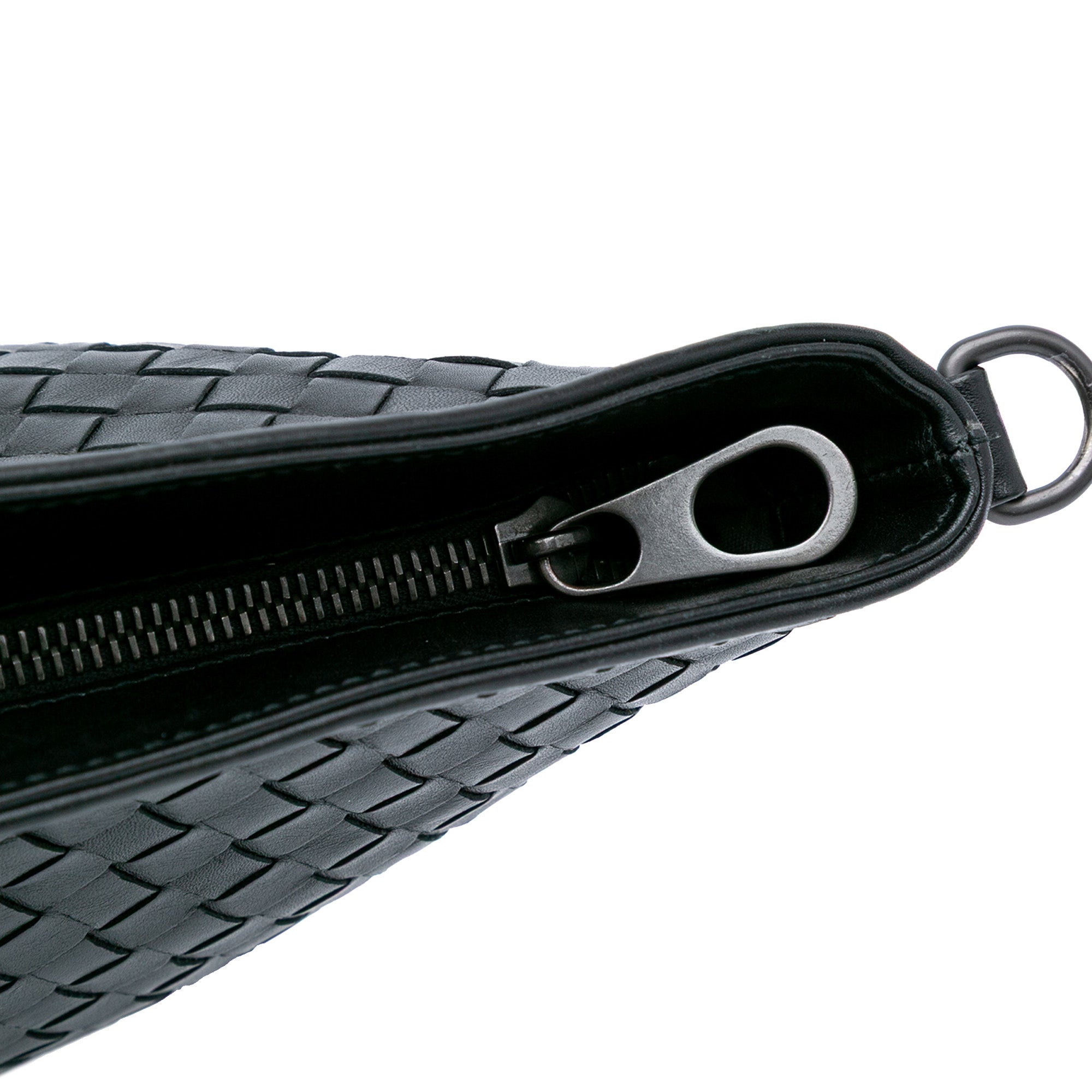 Leather Intrecciato Crossbody