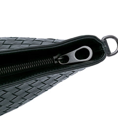 Leather Intrecciato Crossbody