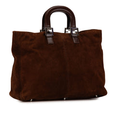 Suede Leather Handbag