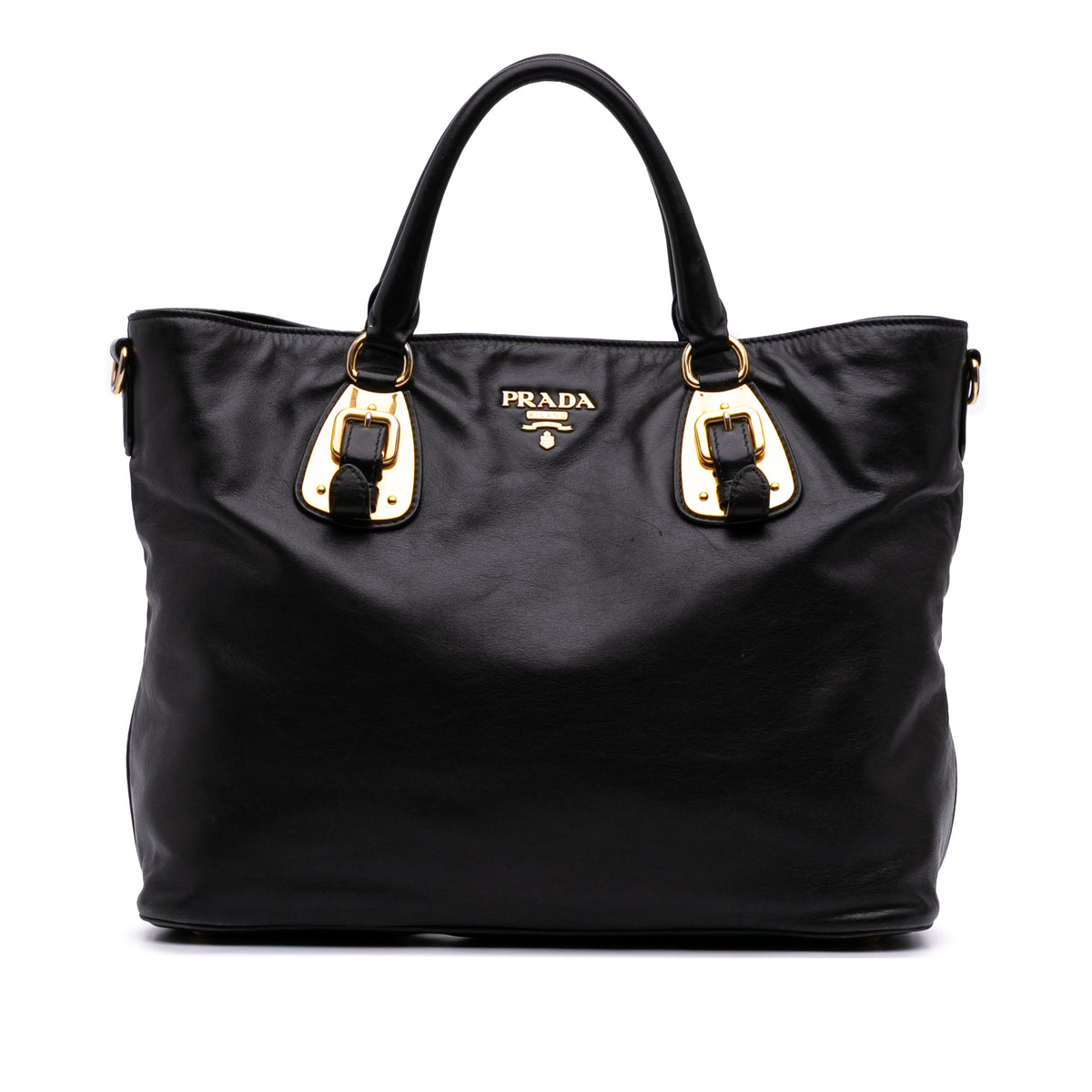 Soft Calf Open Convertible Shopping Tote