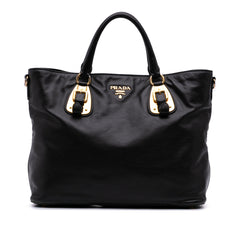 Soft Calf Open Convertible Shopping Tote