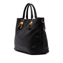 Soft Calf Open Convertible Shopping Tote