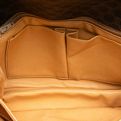 Macadam Coated Canvas Clutch