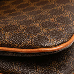 Macadam Coated Canvas Clutch