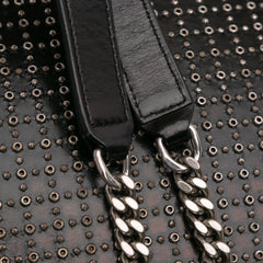 Studded Leather Monogram Le Sept Chain Bag