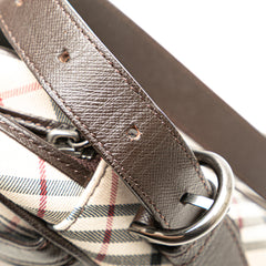 Nova Check Canvas Crossbody