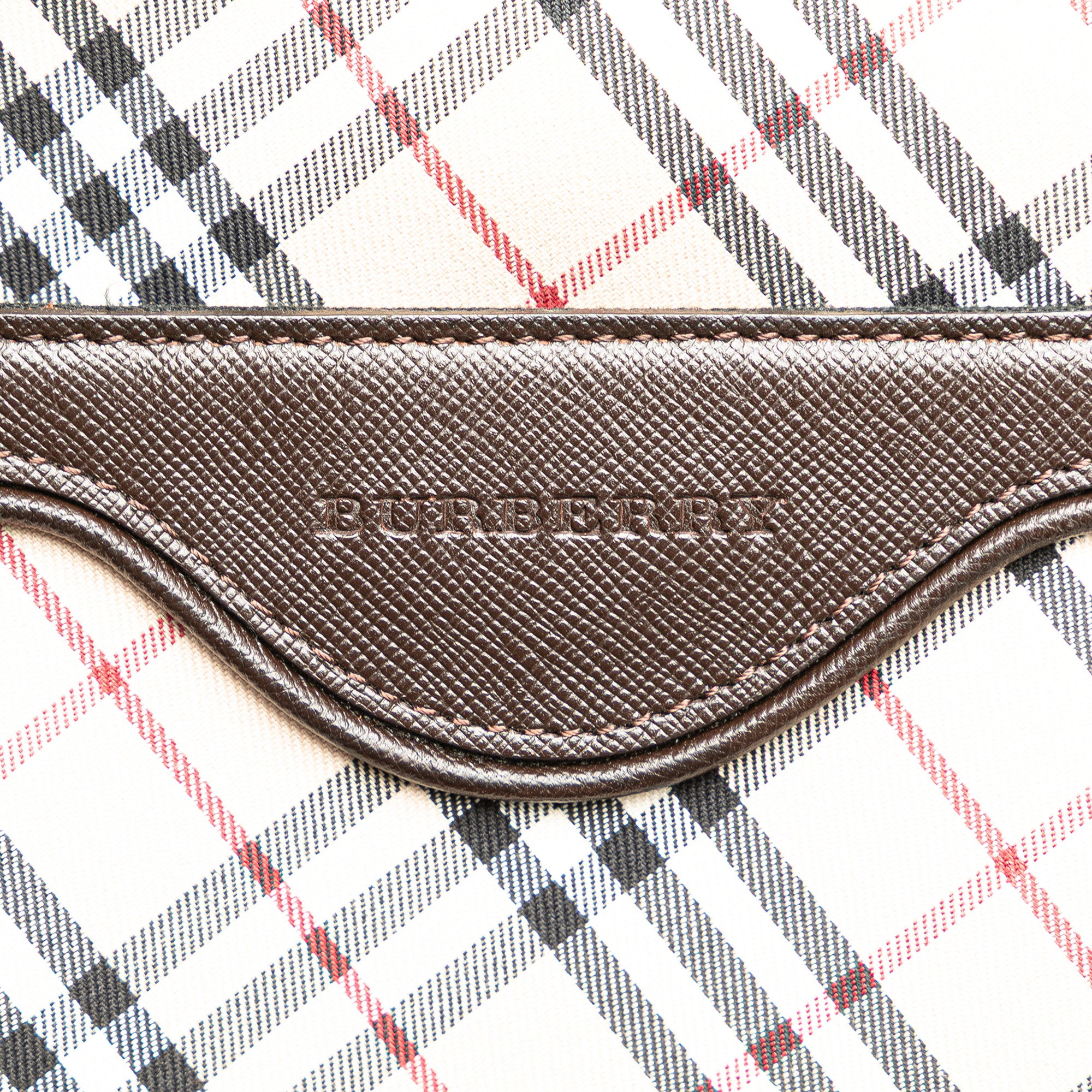 Nova Check Canvas Crossbody