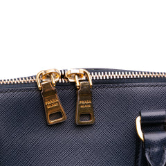 Medium Saffiano Lux Promenade Satchel