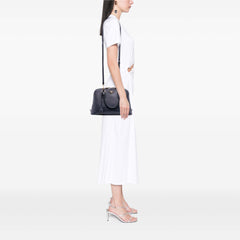 Medium Saffiano Lux Promenade Satchel