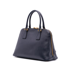 Medium Saffiano Lux Promenade Satchel