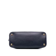 Medium Saffiano Lux Promenade Satchel