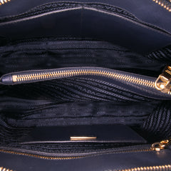 Medium Saffiano Lux Promenade Satchel