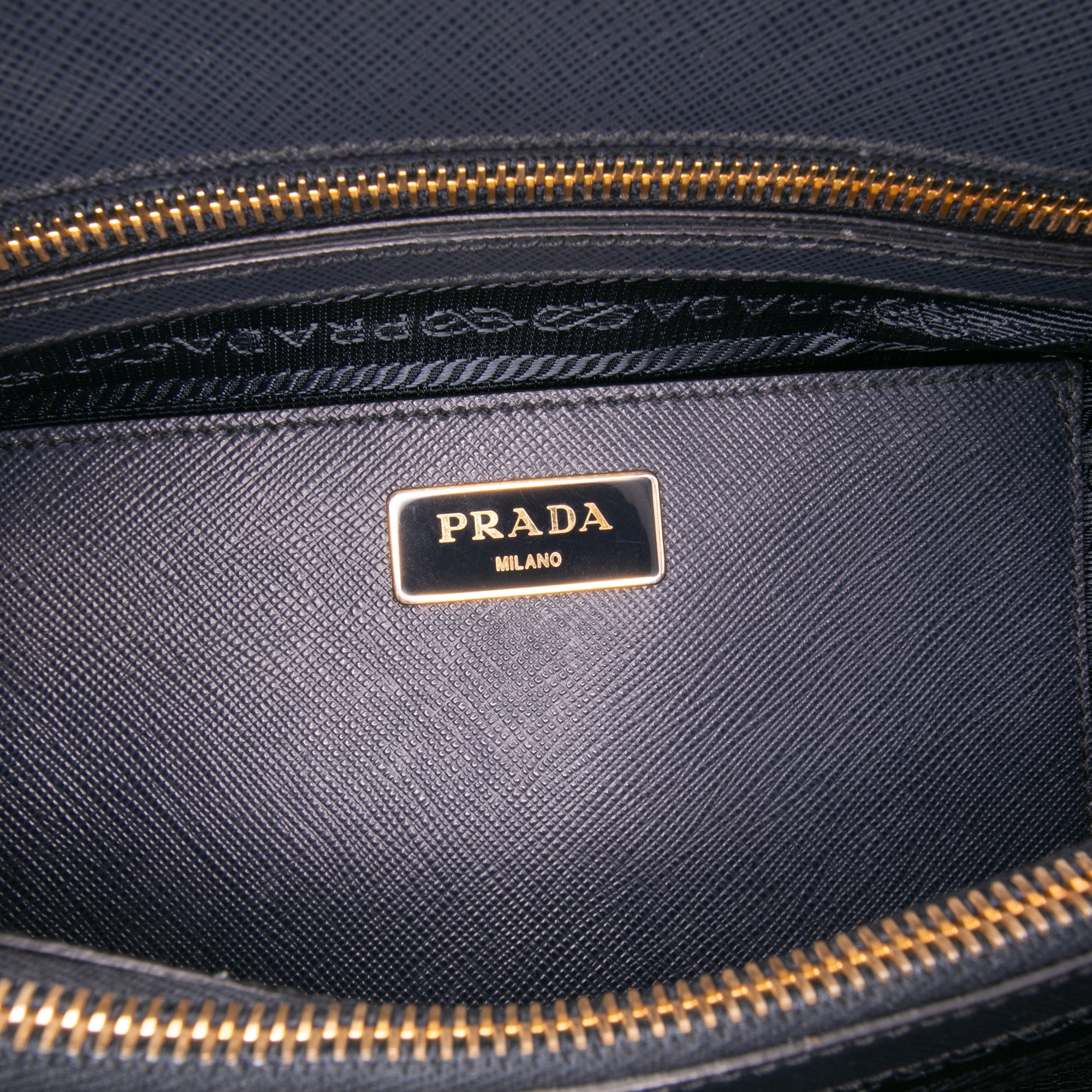 Medium Saffiano Lux Promenade Satchel