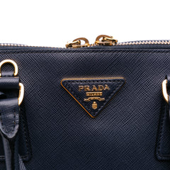 Medium Saffiano Lux Promenade Satchel