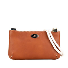 Calfskin Shell Strap Shoulder Bag