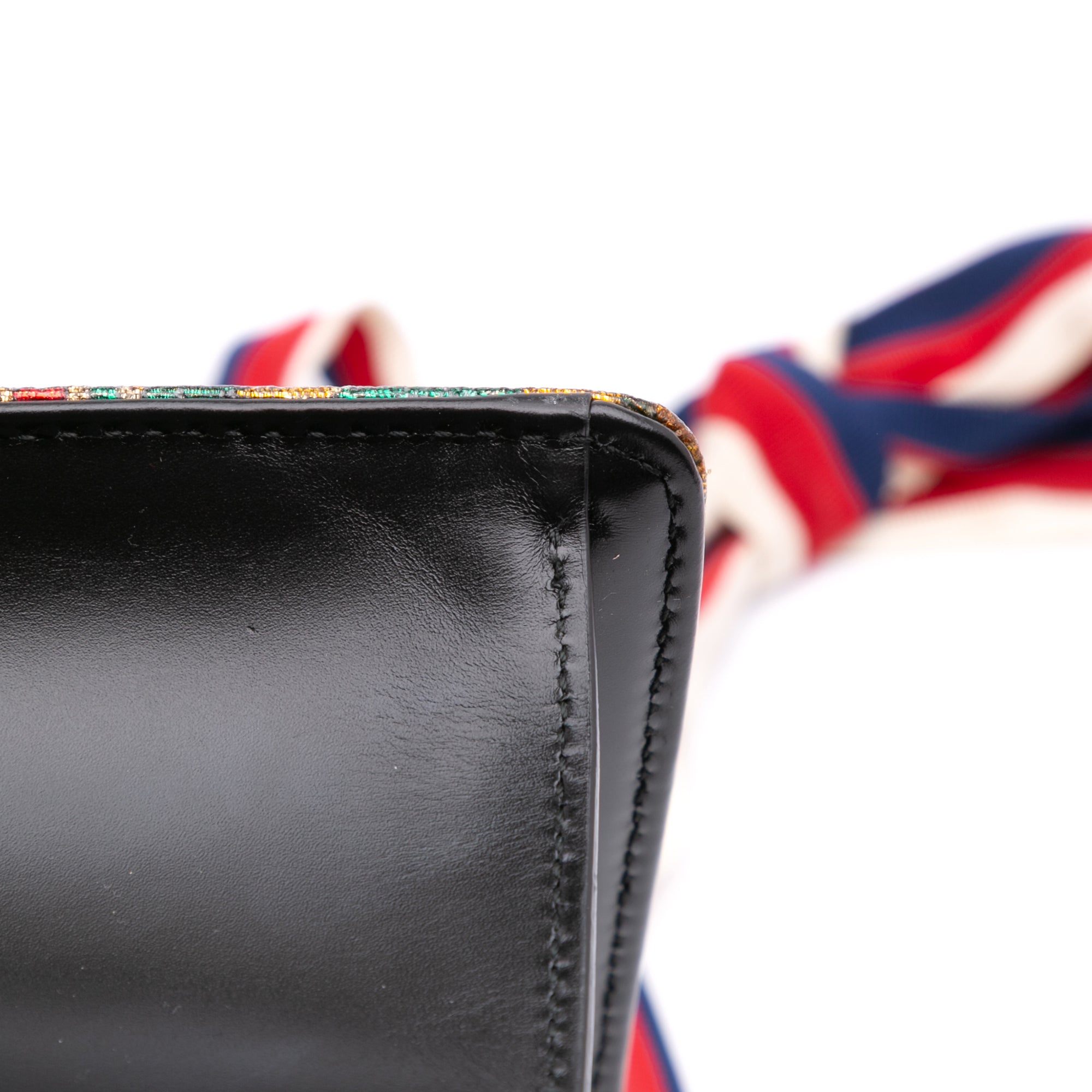 Small Canvas Brocade Sylvie Satchel