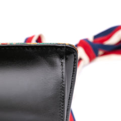 Small Canvas Brocade Sylvie Satchel