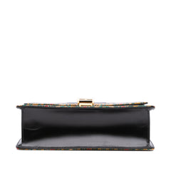 Small Canvas Brocade Sylvie Satchel