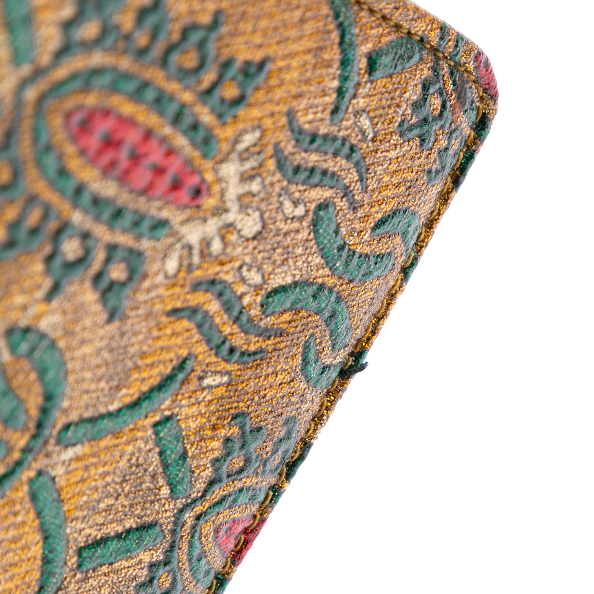 Small Canvas Brocade Sylvie Satchel