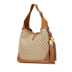 Medium Diamante Canvas New Jackie Satchel