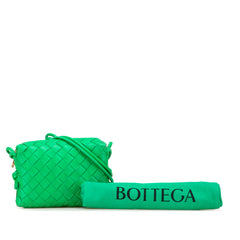 Mini Lambskin Intrecciato Loop Camera Bag