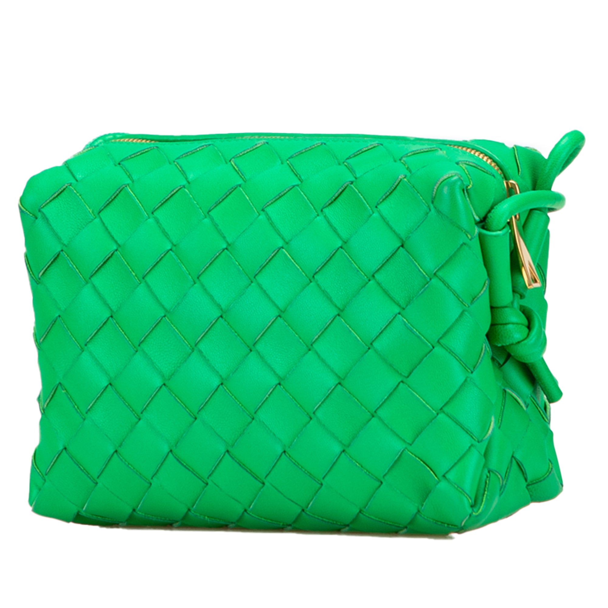 Mini Lambskin Intrecciato Loop Camera Bag