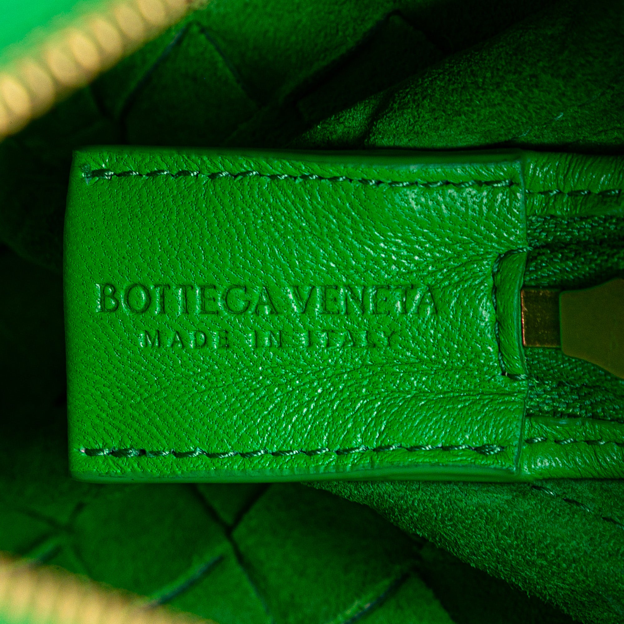 Mini Lambskin Intrecciato Loop Camera Bag
