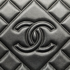 CC Quilted Lambskin Diamond Wallet On Chain