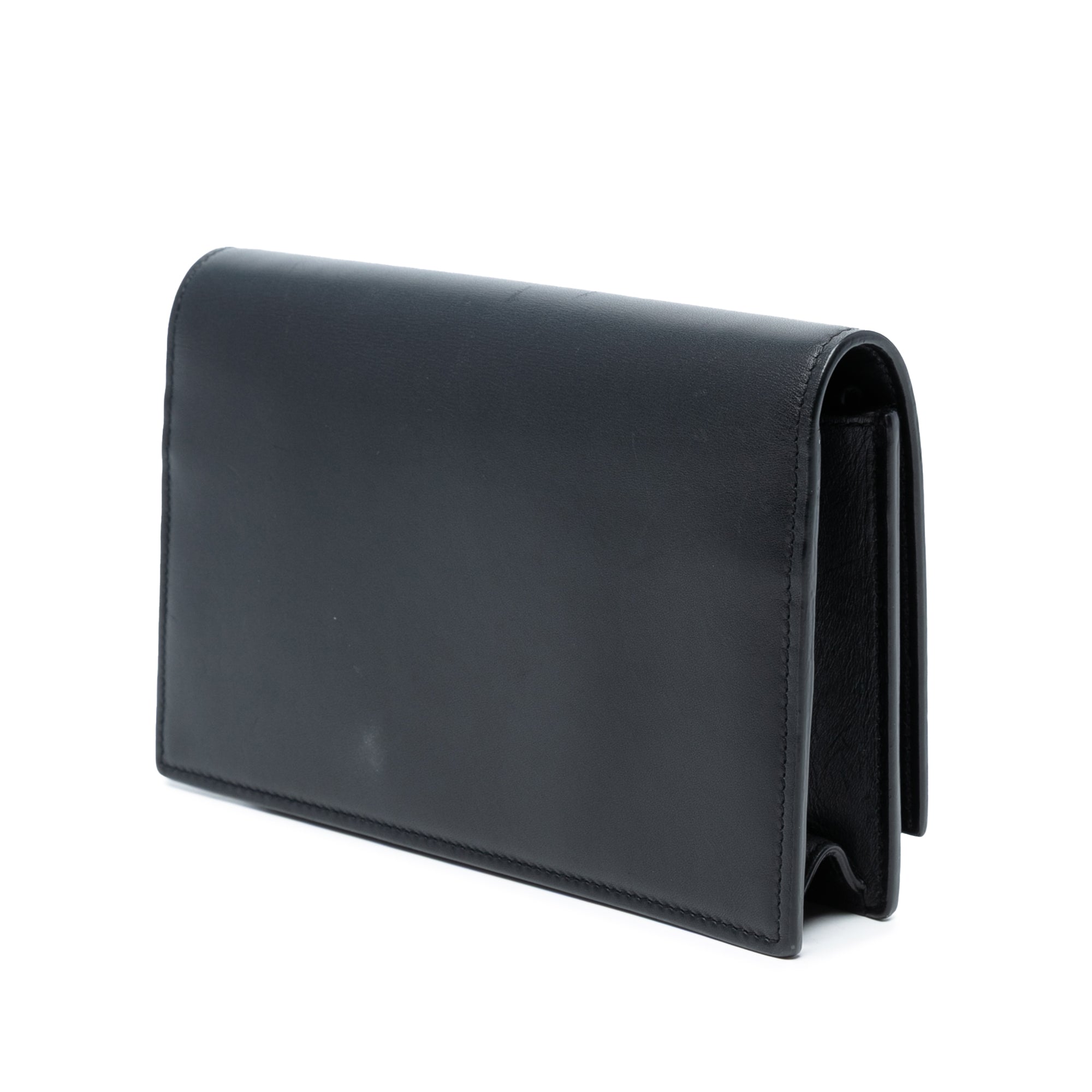 Smooth Calfskin Monogram Kate Tassel Chain Wallet