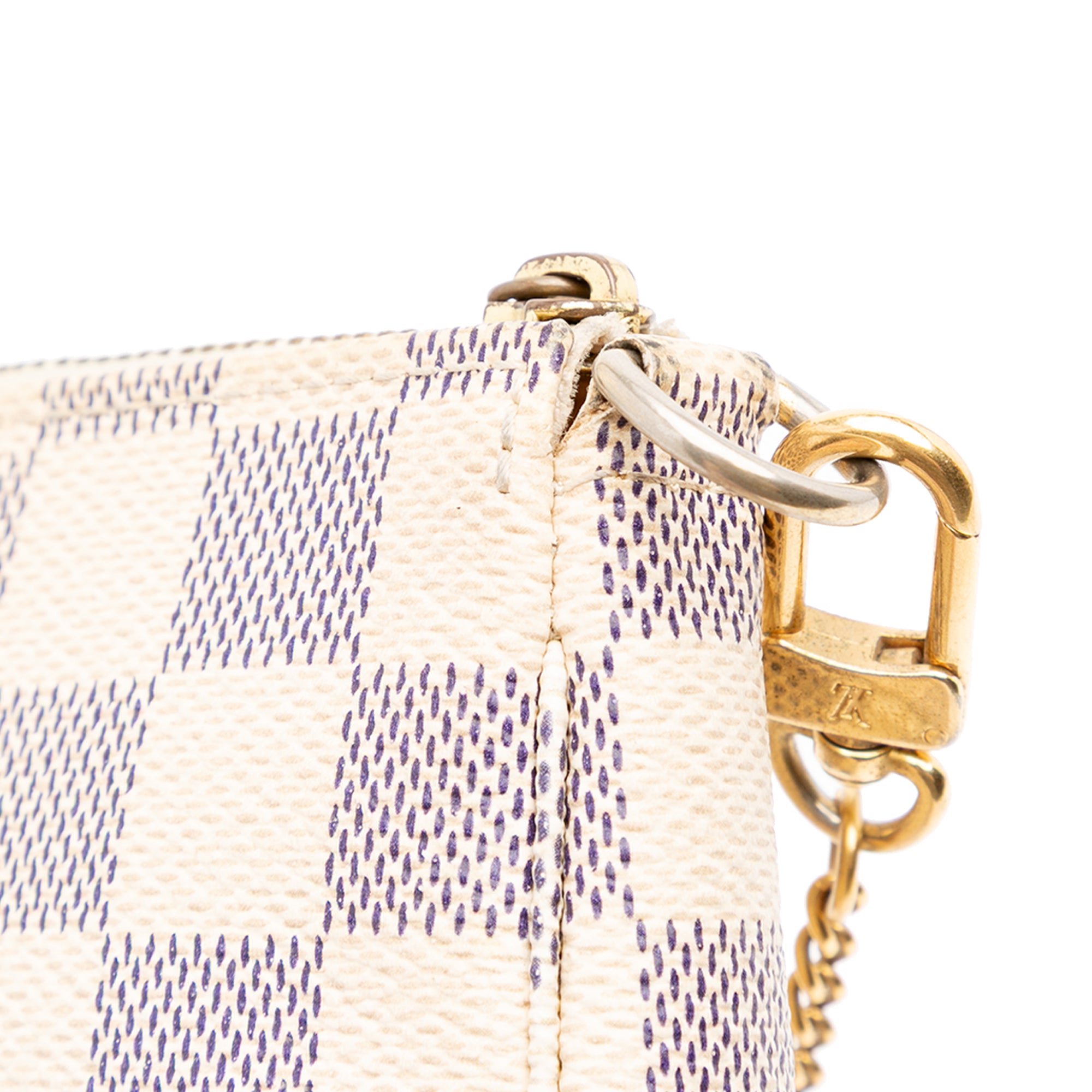 Damier Azur Mini Pochette Accessoires