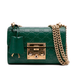 Small Guccissima Padlock Crossbody