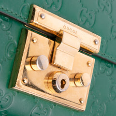 Small Guccissima Padlock Crossbody