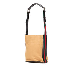 Canvas Web Shoulder Bag