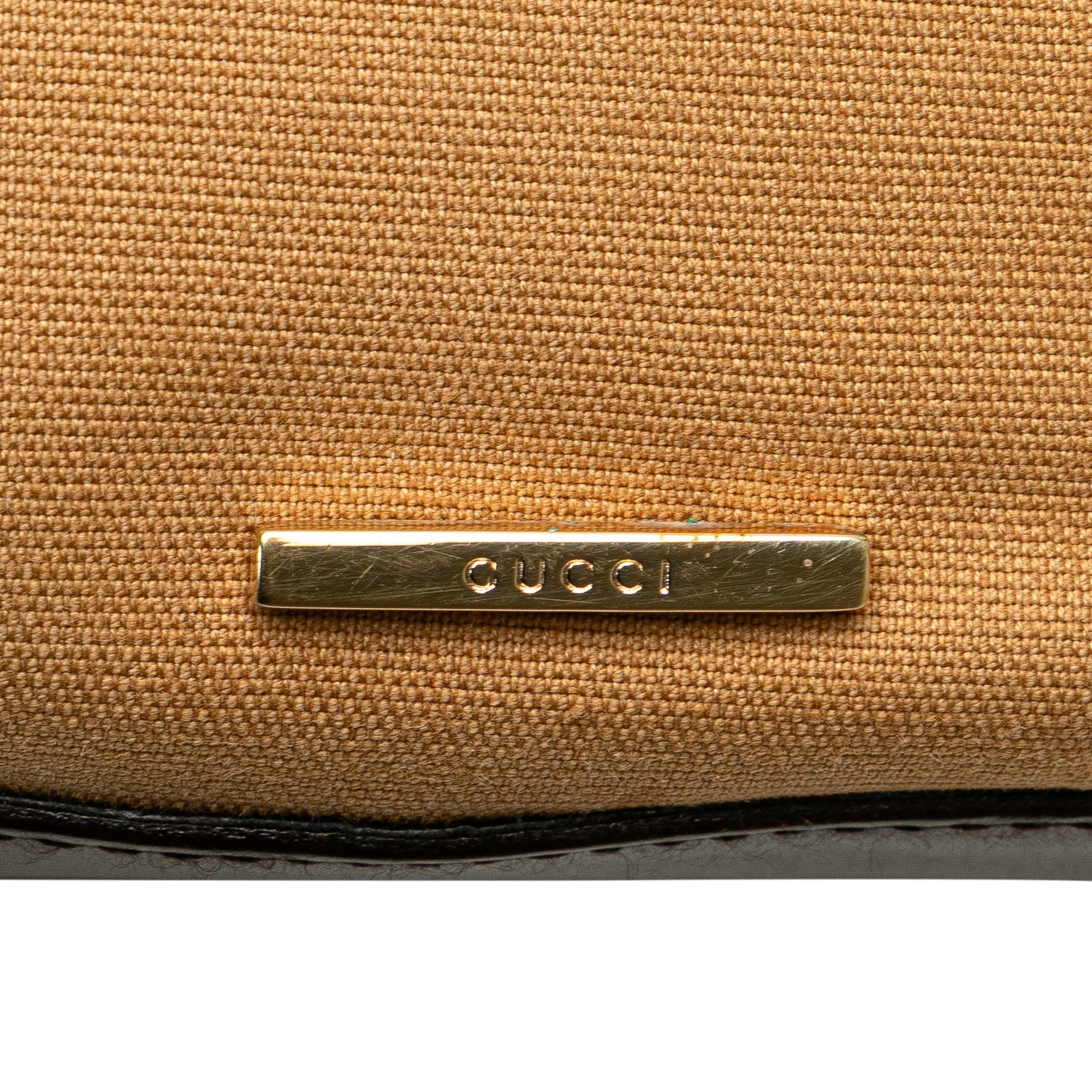 Canvas Web Shoulder Bag